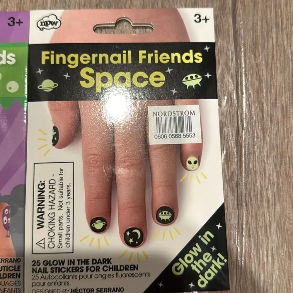 Fingernail Friends Monsters and Space Nail Stickers bundle 3 last deal 🎉